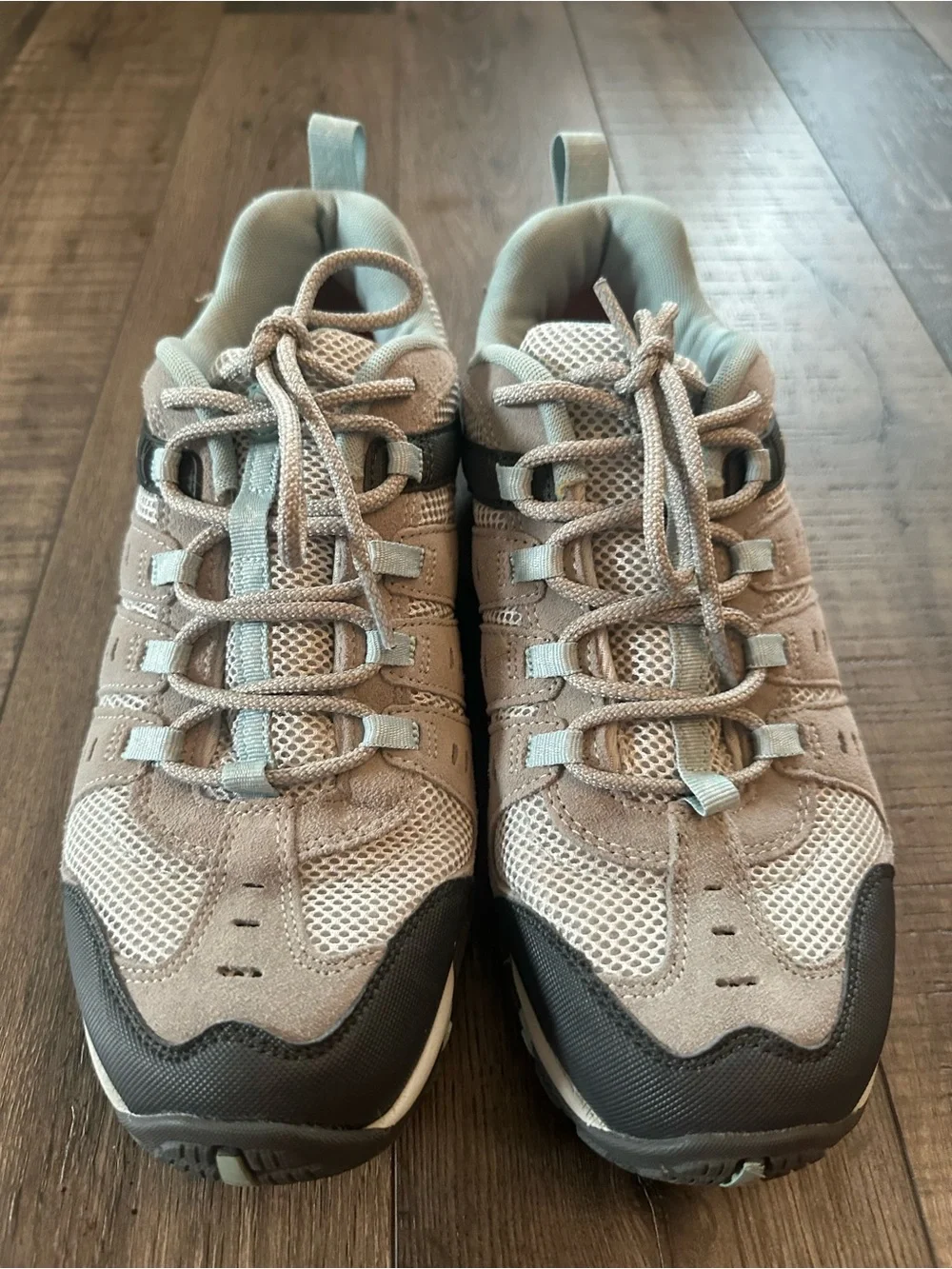 Merrell Air Cushion Shoes Womens Size 10 Gray Suede Hiking Sneakers J269836C